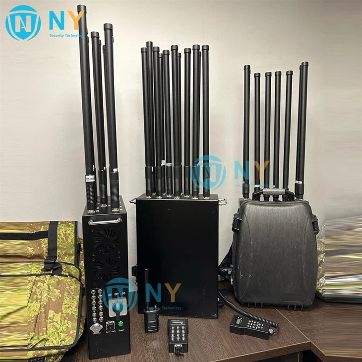 10-band 500-watt Drone Jamming Backpack factory