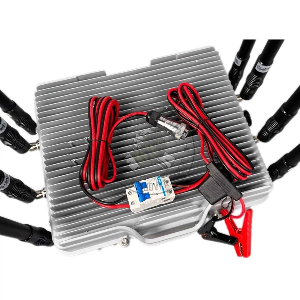 Romashka 8 Vehicle FPV Drone Blocker 400W 8-Channel Automotive Jammer factory